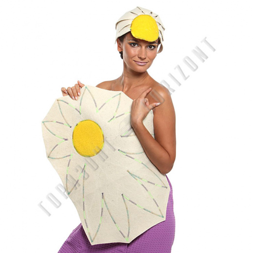 Комплект для сауны "Цветы" Ромашка